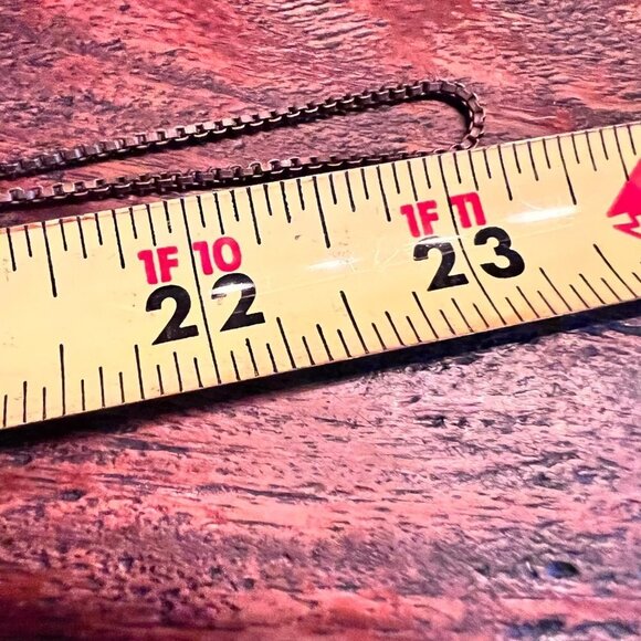 Solid Brass God's Eye Long Pendant Necklace - Picture 7 of 8